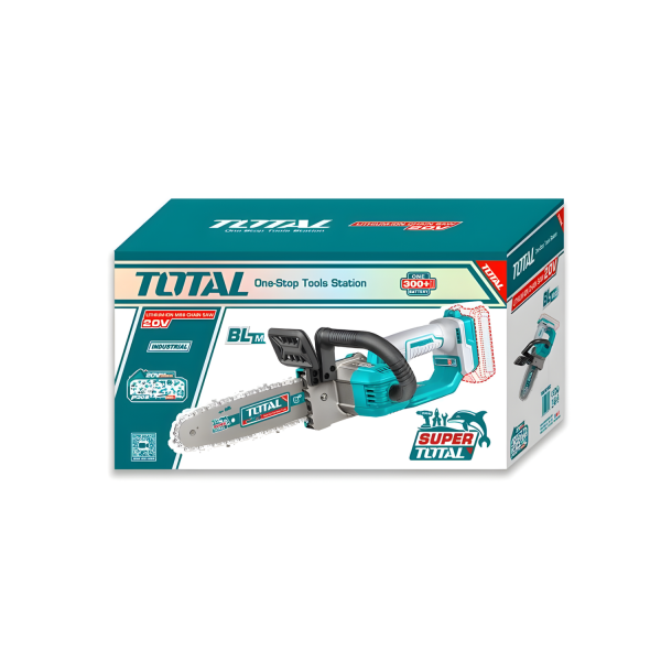 ‣ Motosierra 20V 8” Compacta y Eficaz | Total