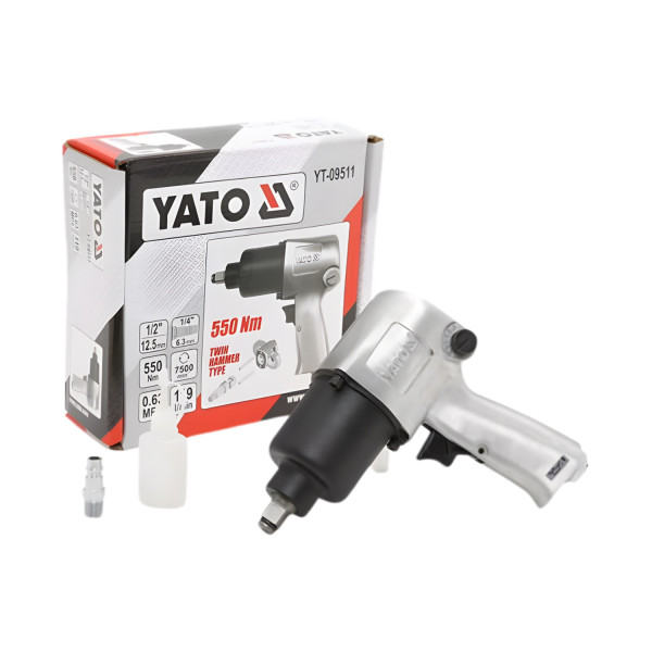 ‣ Pistola de impacto neumática 1/2 de aluminio | Yato