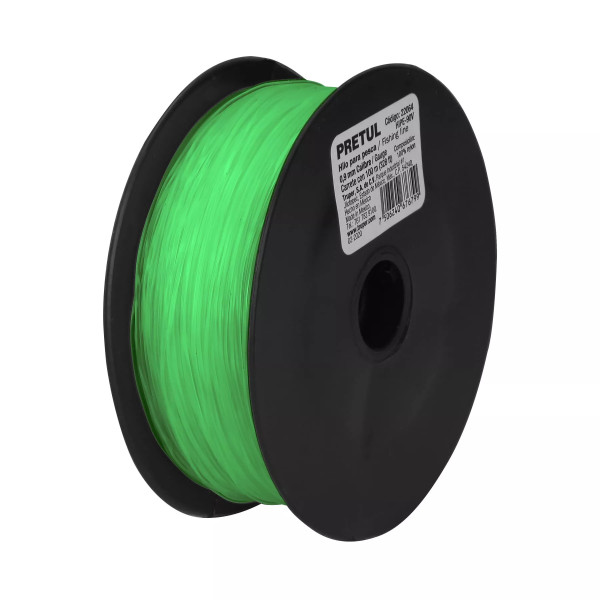 Carrete Con 100 M De Hilo Para Pesca Verde Calibre 0.90 Mm | Ferreterias Ferretodo Guatemala