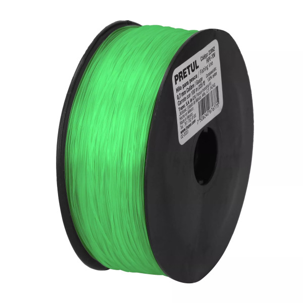 Carrete Con 100 M De Hilo Para Pesca Verde Calibre 0.70 Mm | Ferreterias Ferretodo Guatemala