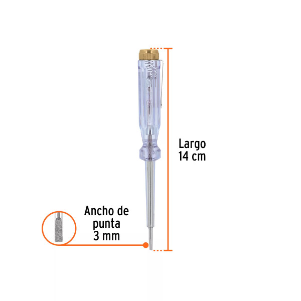 Probador De Circuitos De Corriente Alterna 14 Cm, Truper | Ferreterias Ferretodo Guatemala