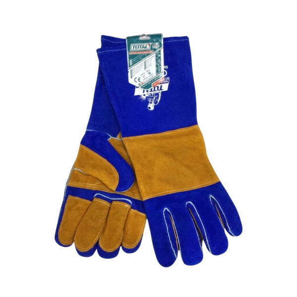 ‣ Guantes Soldador Total Tools 16” Industriales | FERRETODO