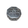 ‣ Caja Eléctrica Metálica Octagonal Resistente | FERRETODO