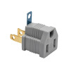 ‣ Espiga Convertidor 3 a 2, Gris Resistente | FERRETODO