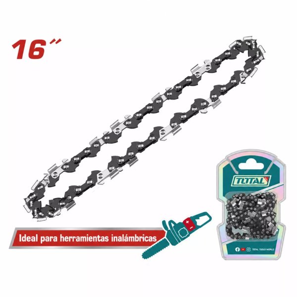 Cadena repuesto p/motisierra 16”
