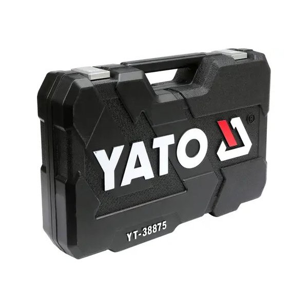 Juego de Herramientas 126 Piezas 1/4”, 3/8” y 1/2” Yato