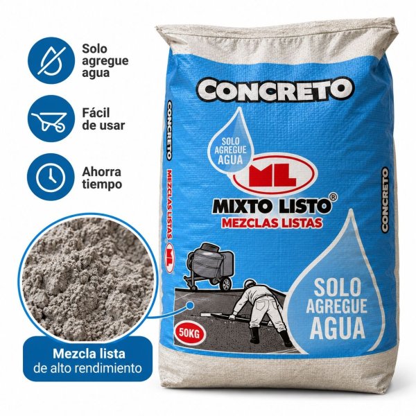 ‣ Concreto Premezclado 3001 Resistente | FERRETODO