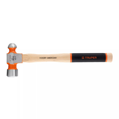 Martillo Pulido De Bola 40 Oz Mango Hickory, Truper Grip | Martillos y Mazos Ferreterias Ferretodo