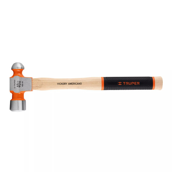 Martillo Pulido De Bola 40 Oz Mango Hickory, Truper Grip | Martillos y Mazos Ferreterias Ferretodo