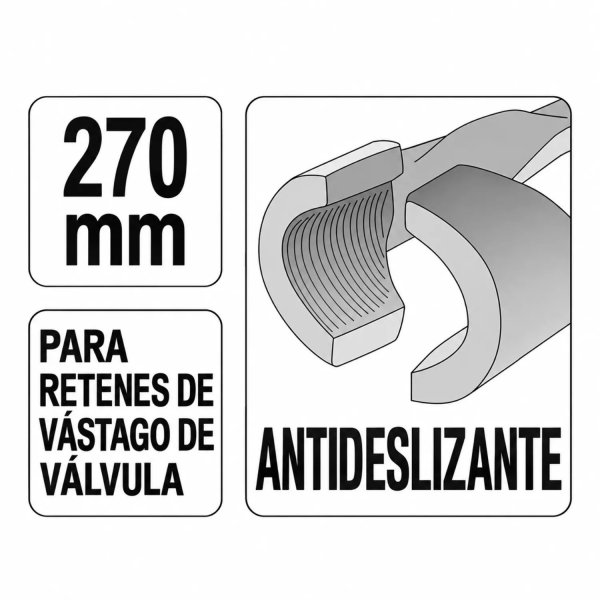 alicates largos para junta de vavulas