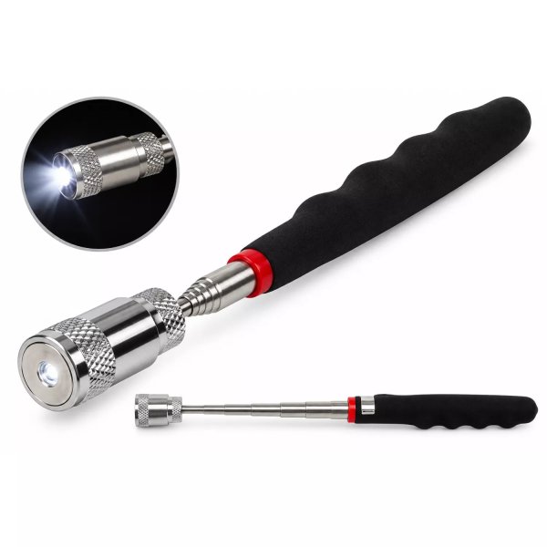 magnetico telescopio con luz led