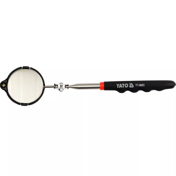 espejo telescopio. luz led