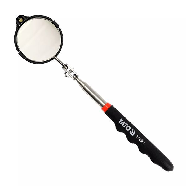 espejo telescopio. luz led