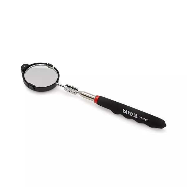 espejo telescopio. luz led