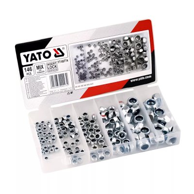 Tuercas de seguridad caja 146 pzs