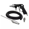 fabricada en aluminio resistente, ideal para eliminar óxido, pintura vieja y suciedad de superficies metálicas.