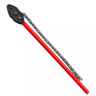 lave de cadena para tubos YATO YT-22265 de 6 pulgadas, fabricada con materiales resistentes para trabajos de uso profesional.