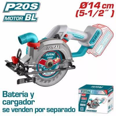 Sierra circular 5 1/2” 20V 6300RPM