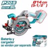 Sierra circular 5 1/2” 20V 6300RPM