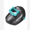 fabricada en polipropileno resistente y equipada con visor abatible.