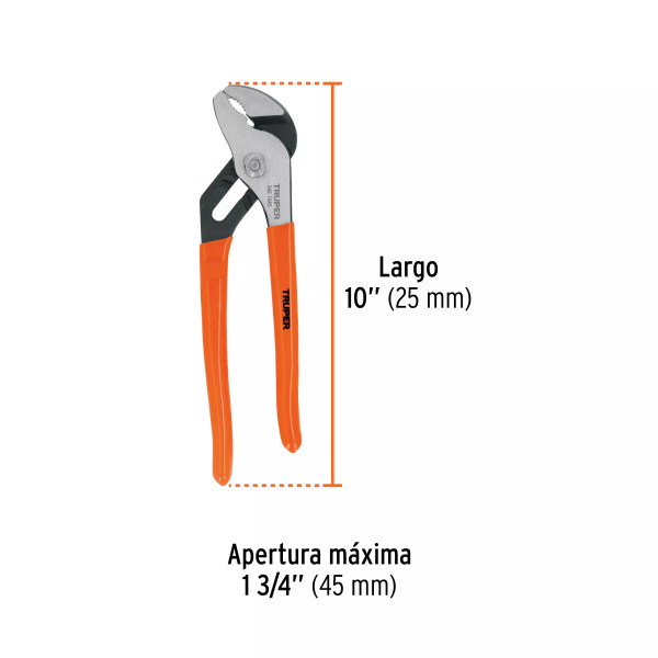 Pinza De Extensión 10' Mango De Pvc, Truper | Alicates, Tenazas y Similares