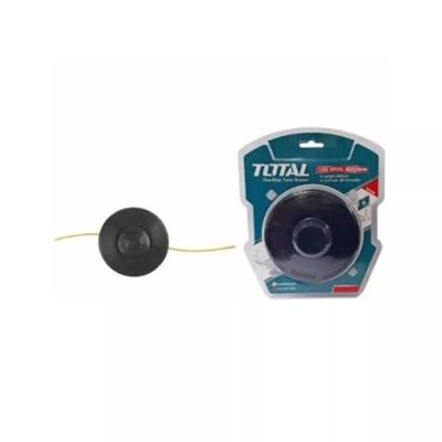¡Mantén tu jardín impecable! Recorta césped y hierba con el Carrete de Nailon TOTAL de 2.4 mm y 4 metros de longitud.