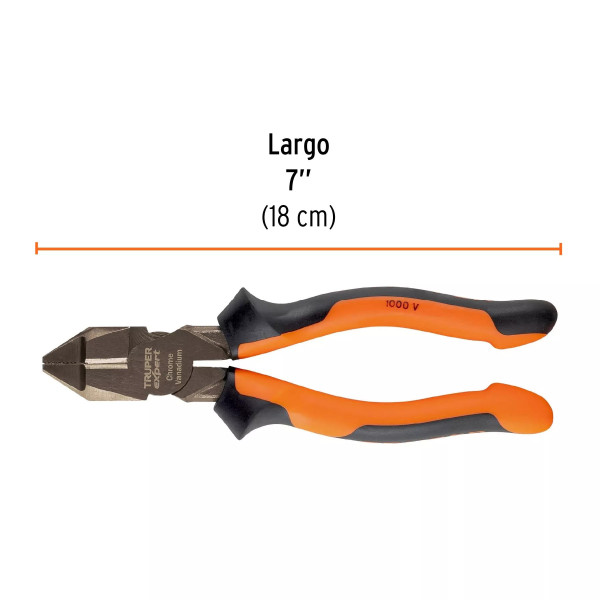 Pinza Electricista 7' Uso Rudo, Alta Palanca, Comfort Grip | Alicates, Tenazas y Similares