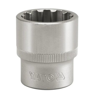 Copa corta estriada 1/2 (9MM)