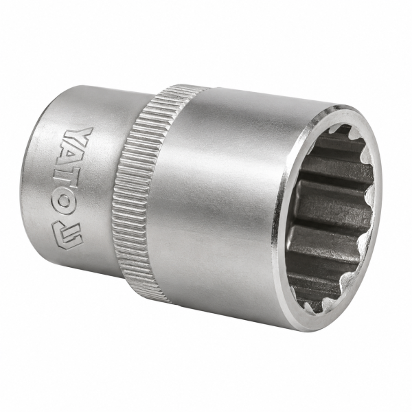 Copa corta estriada 1/2 (9MM)