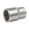 Copa corta estriada 1/2 (9MM)