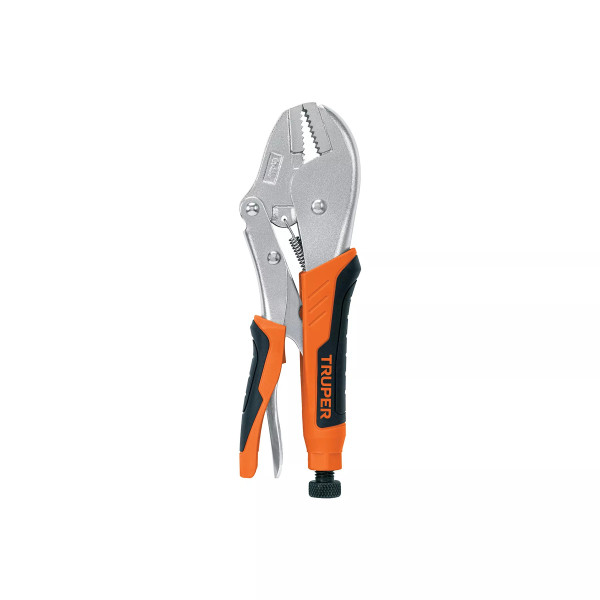 Pinza De Presión 10' Mordaza Recta Mango De Vinil, Truper | Alicates, Tenazas y Similares