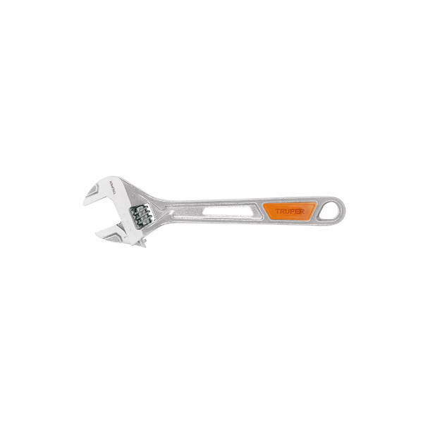 Llave Ajustable (Perico) 8' Cromada Mango De Pvc, Truper