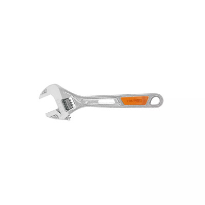 Llave Ajustable (Perico) 6' Cromada Mango De Pvc, Truper