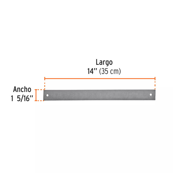 Lima Para Hojalatero 14', Truper