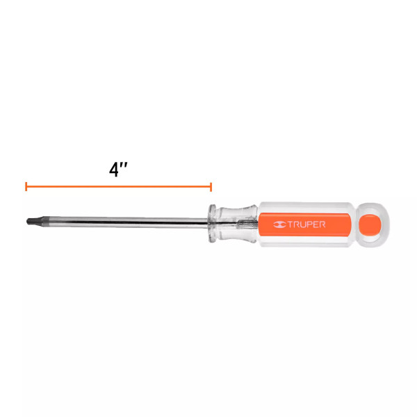 Desarmador Punta Torx T 20 Mango De Acetato, Truper | Ferreterias Ferretodo Guatemala