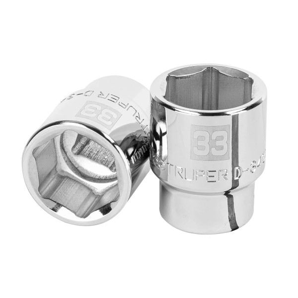 Dado de 33 Mm, 6 Puntas, Cuadro 3/4', Truper