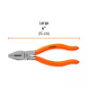 Pinza para Electricista 6' Mango de Pvc, Truper
