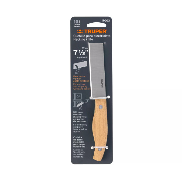 Cuchillo 7-1/2' Para Electricista, Truper