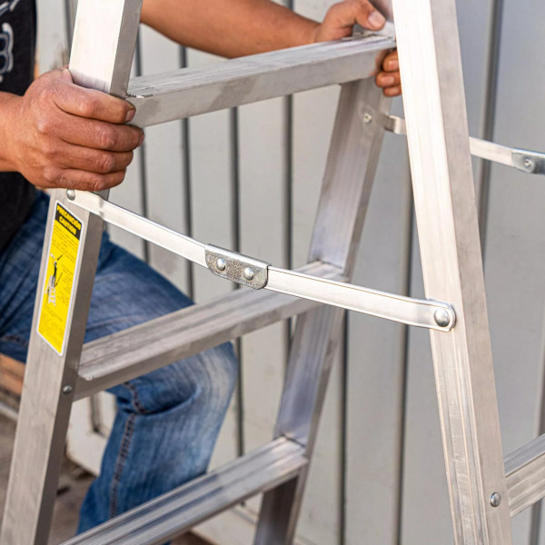 Escalera De Tijera Tipo Iii 5 Escalones Y Bandeja, Truper