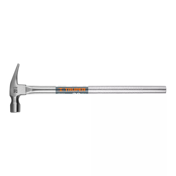 Martillo Tubular Pulido 20 Oz Uña Recta, Truper | Martillos y Mazos Ferreterias Ferretodo