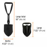 Pala Plegable De 18', Truper