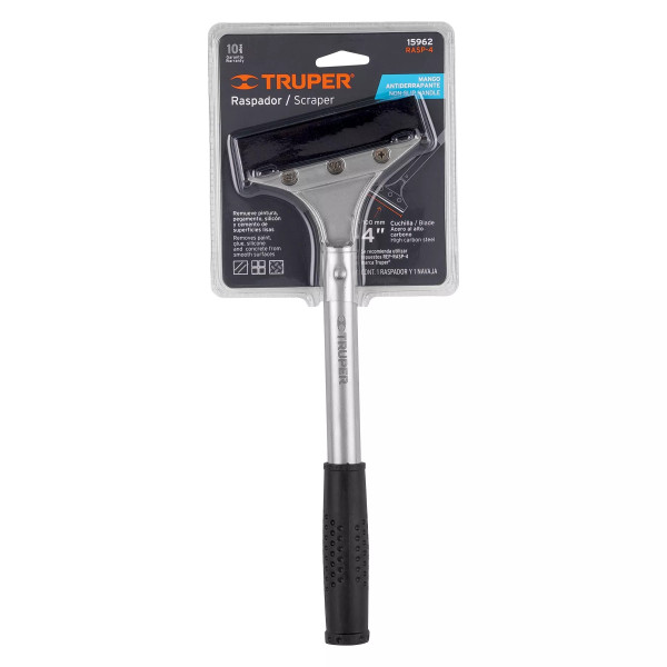 Raspador De Acero Con Mango, Navaja De 4', Truper