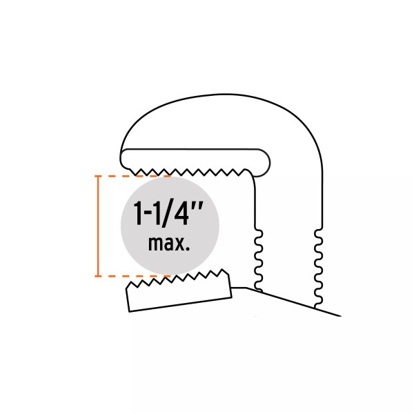 Llave Stilson 12' Cuerpo De Aluminio, Truper