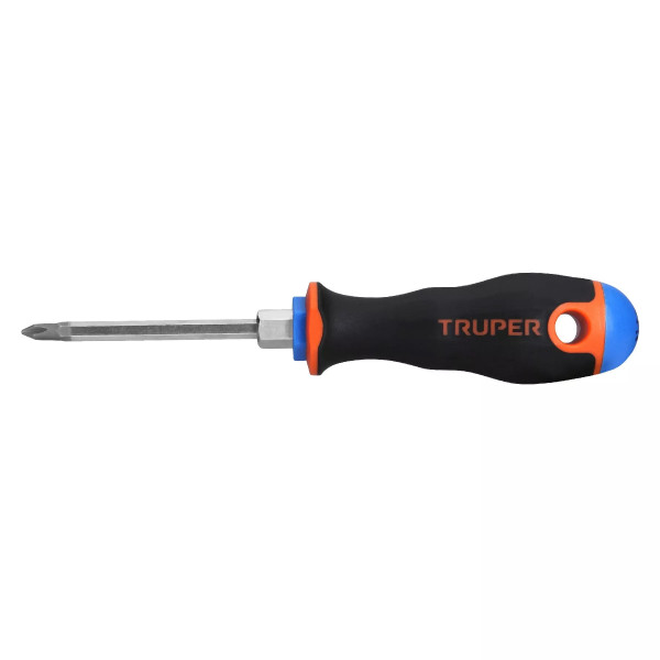 Desarmador De Cruz 3/16' X 3' Mango Comfort Grip, Truper | Ferreterias Ferretodo Guatemala