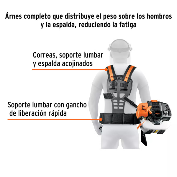 Desmalezadora a Gasolina 52 Cc Mango Tipo 'Bici', 18' Corte | Ferreterias Ferretodo Guatemala
