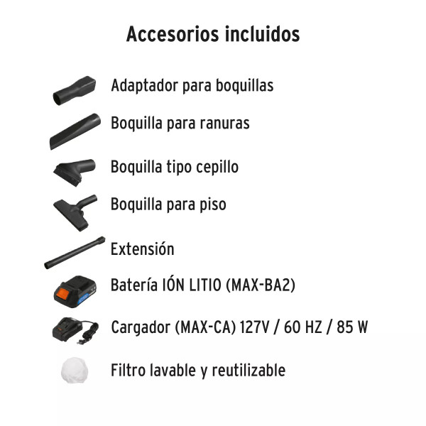Aspiradora 20V Inalámbrica | Ferreterias Ferretodo Guatemala