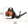 Sopladora a Gasolina, Tipo Mochila, 53Cc | Ferreterias Ferretodo Guatemala