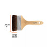 Brocha Pelo de Camello de 4" con Mango de Madera | Ferreterias Ferretodo Guatemala