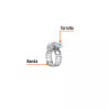 Bolsa C/4 Mini Abrazaderas Sin Fin No 4, 3/8"- 5/8", Truper | Cinchos, Abrazaderas y Similares Ferreterias Ferretodo