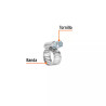 Bolsa C/4 Abrazaderas Sin Fin No 4, 3/8 - 5/8", Truper | Cinchos, Abrazaderas y Similares Ferreterias Ferretodo